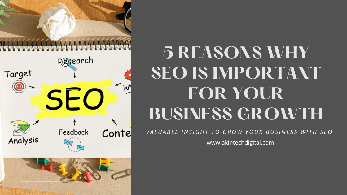 5 Reasons Why SEO is Important for Your Business Growth